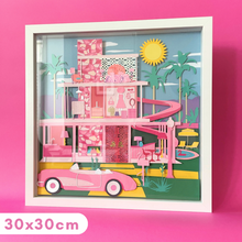 Load image into Gallery viewer, Barbie Dreamhouse Statement frame