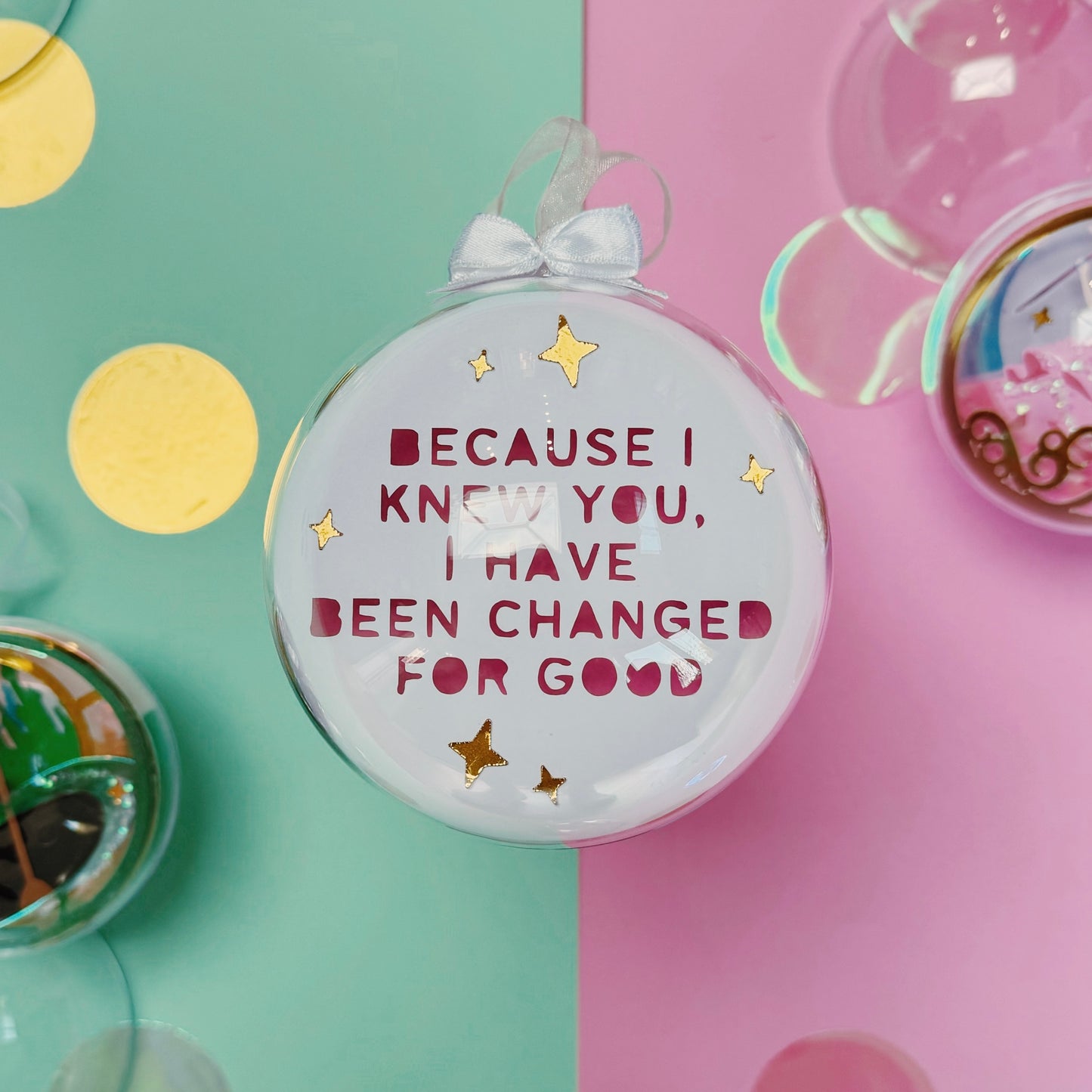 For Good Bauble 10cm