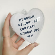 Load image into Gallery viewer, Tiana & Naveen 10cm Heart