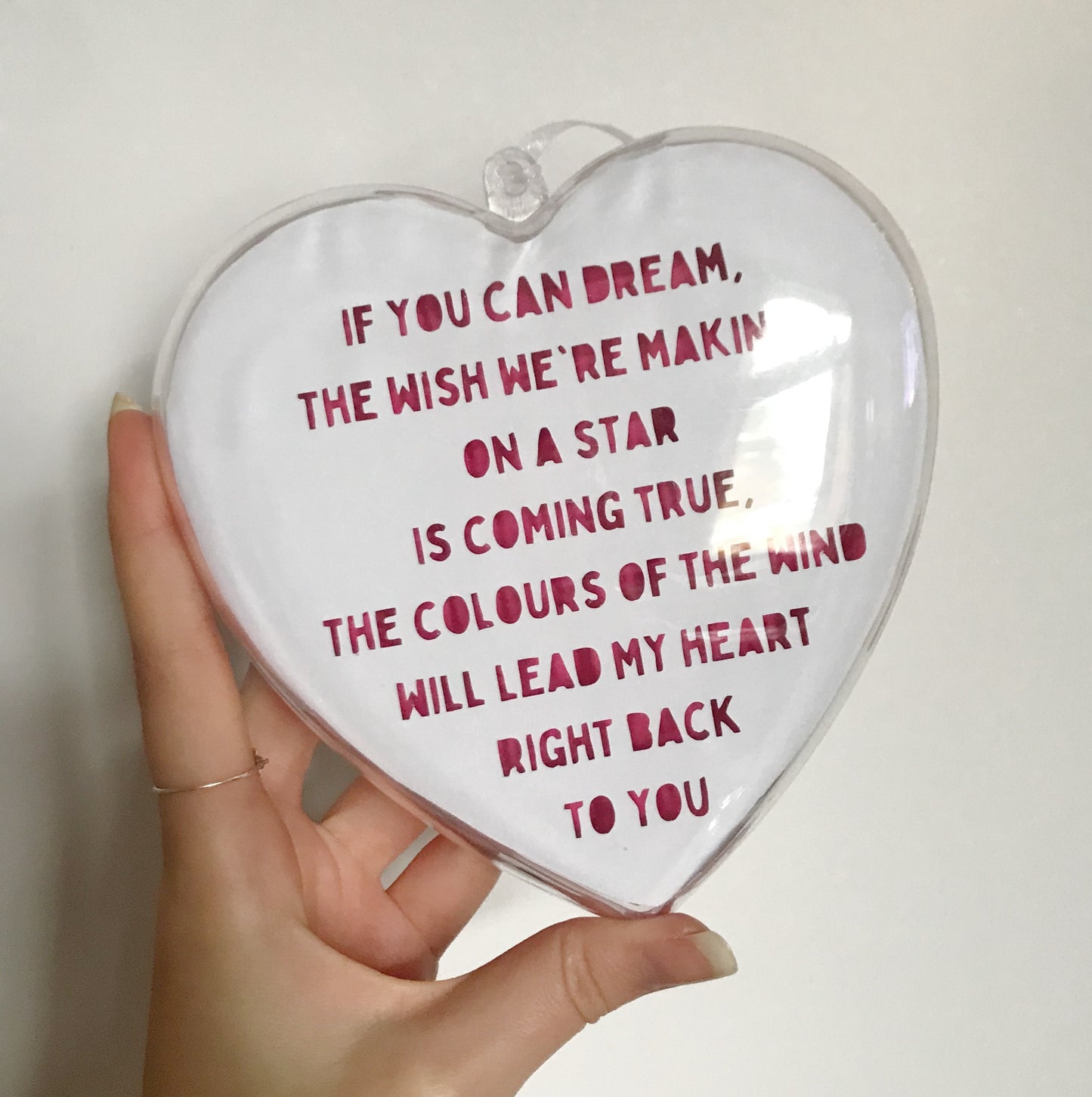 Bubblegum Pink 14cm DLP Castle Heart