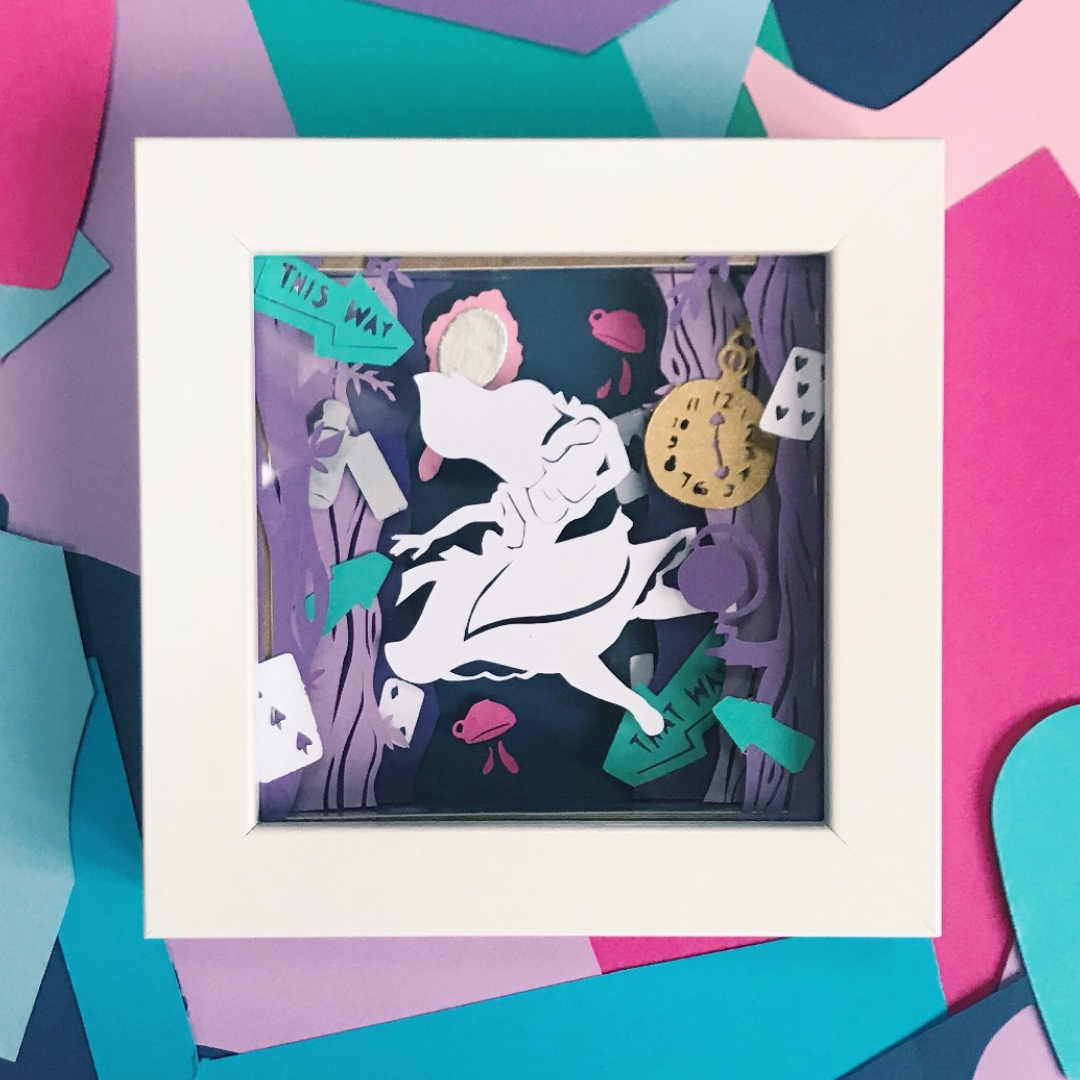 Down The Rabbit Hole Mini Frame