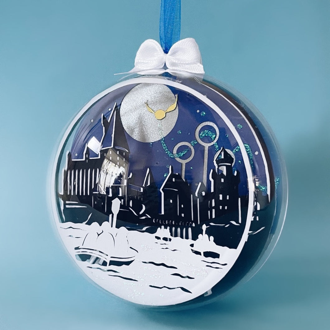 Off to Hogwarts Bauble