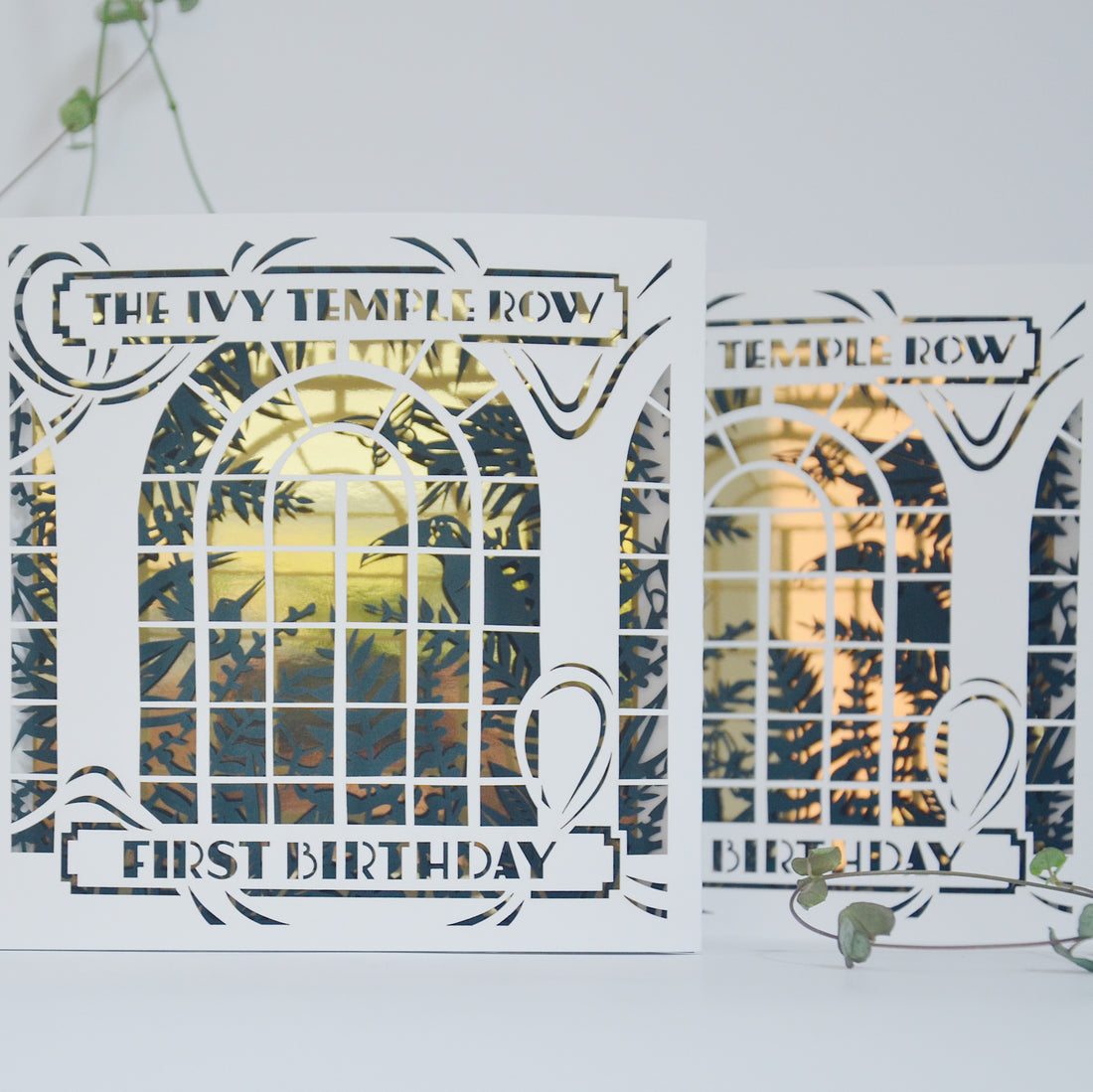 The Ivy Collection Birthday Card Projects