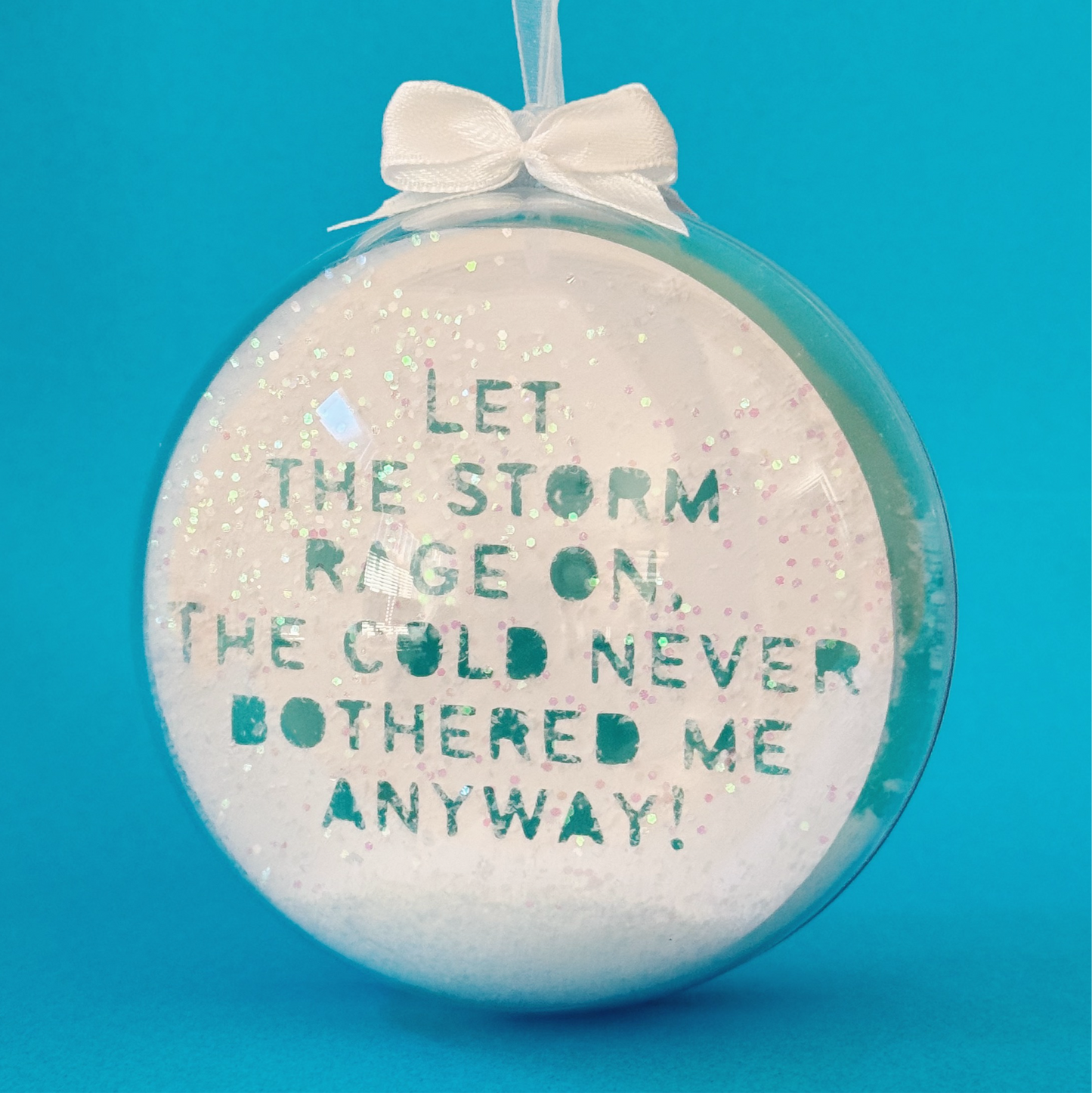 Let it go bauble