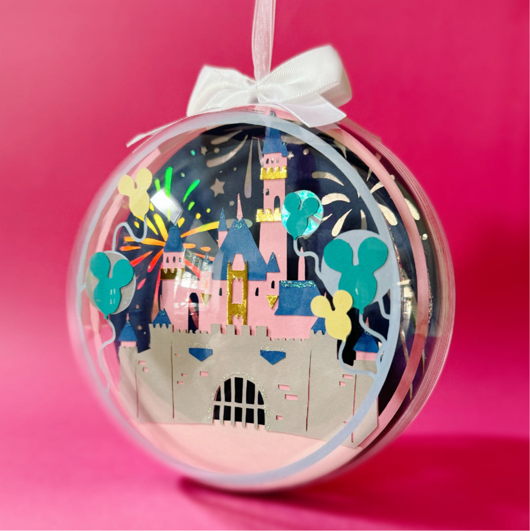 California Castle Bauble