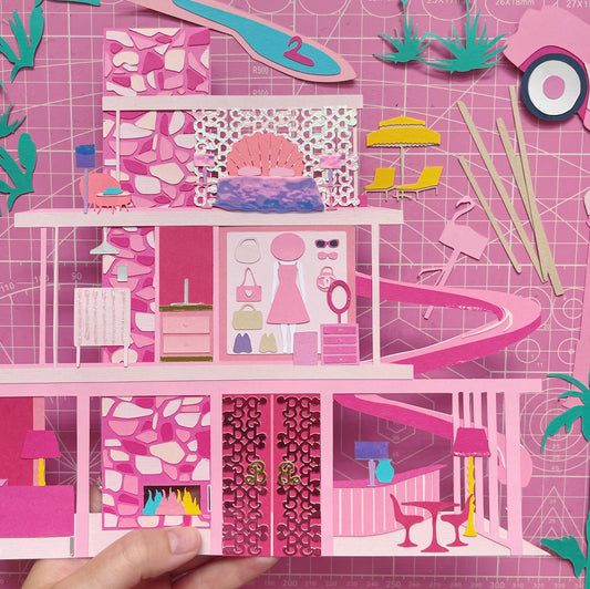 Barbie Dreamhouse Statement frame