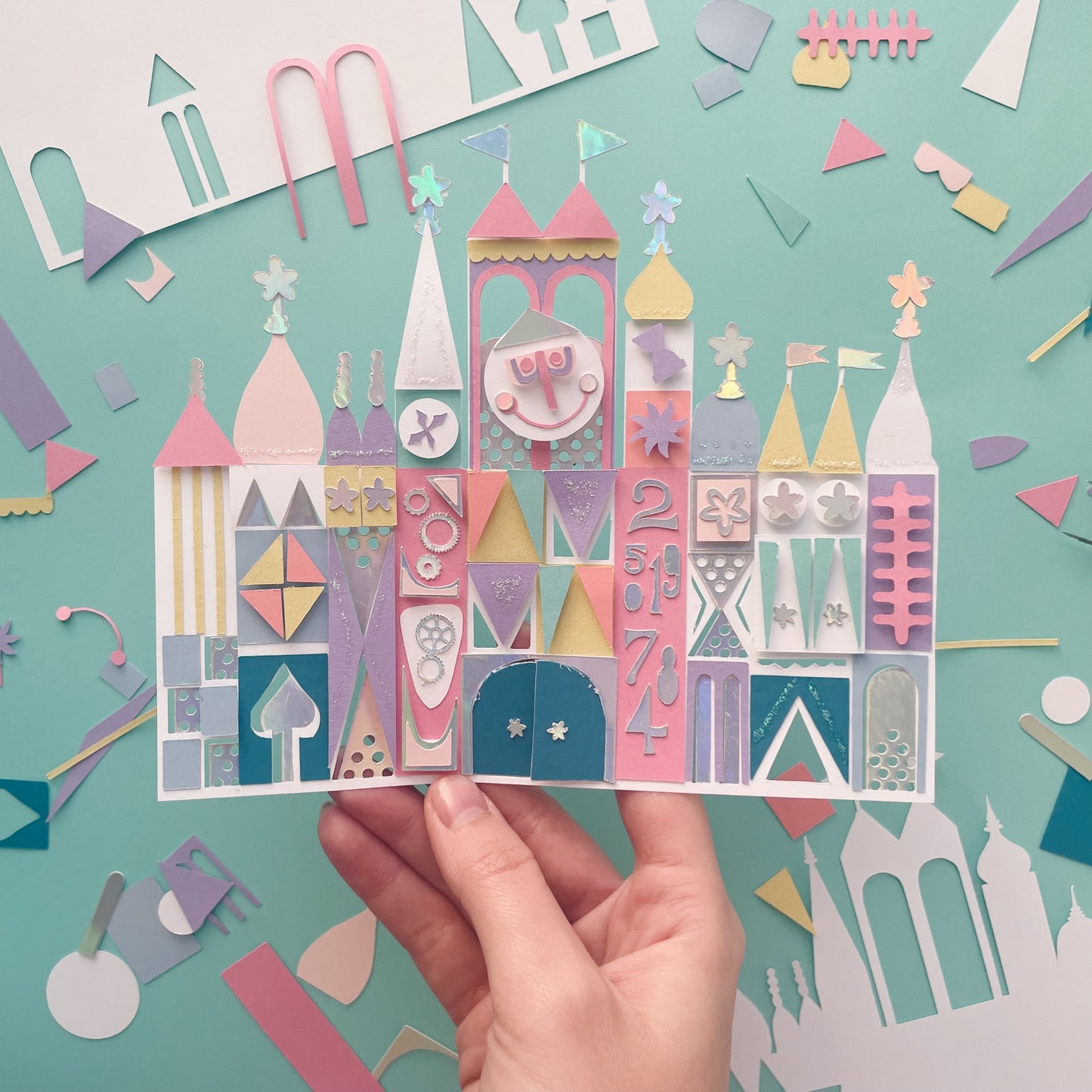 Pastel Small World Frame