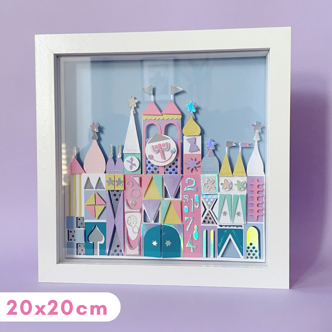 Pastel Small World Frame