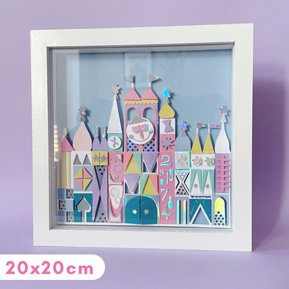 Pastel Small World Frame