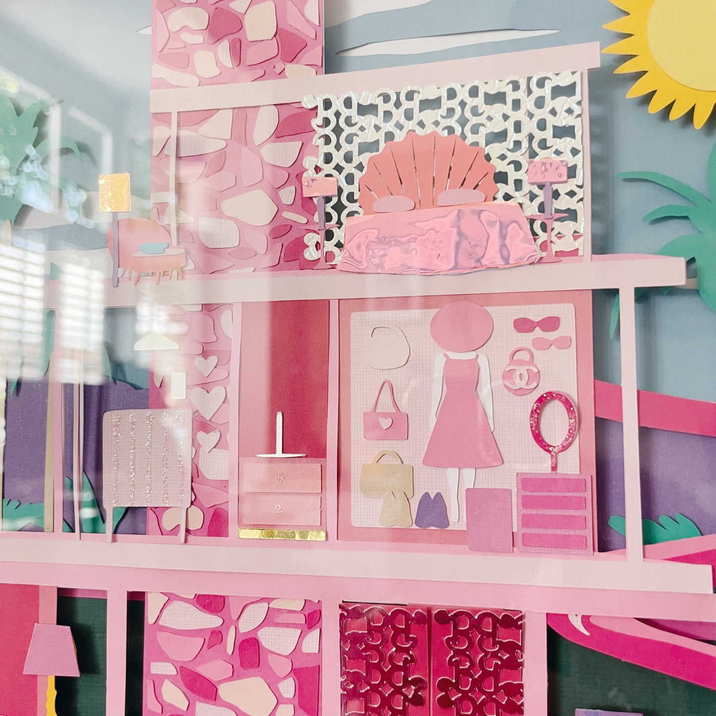 Barbie Dreamhouse Statement frame