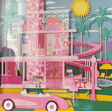 Load image into Gallery viewer, Barbie Dreamhouse Statement frame
