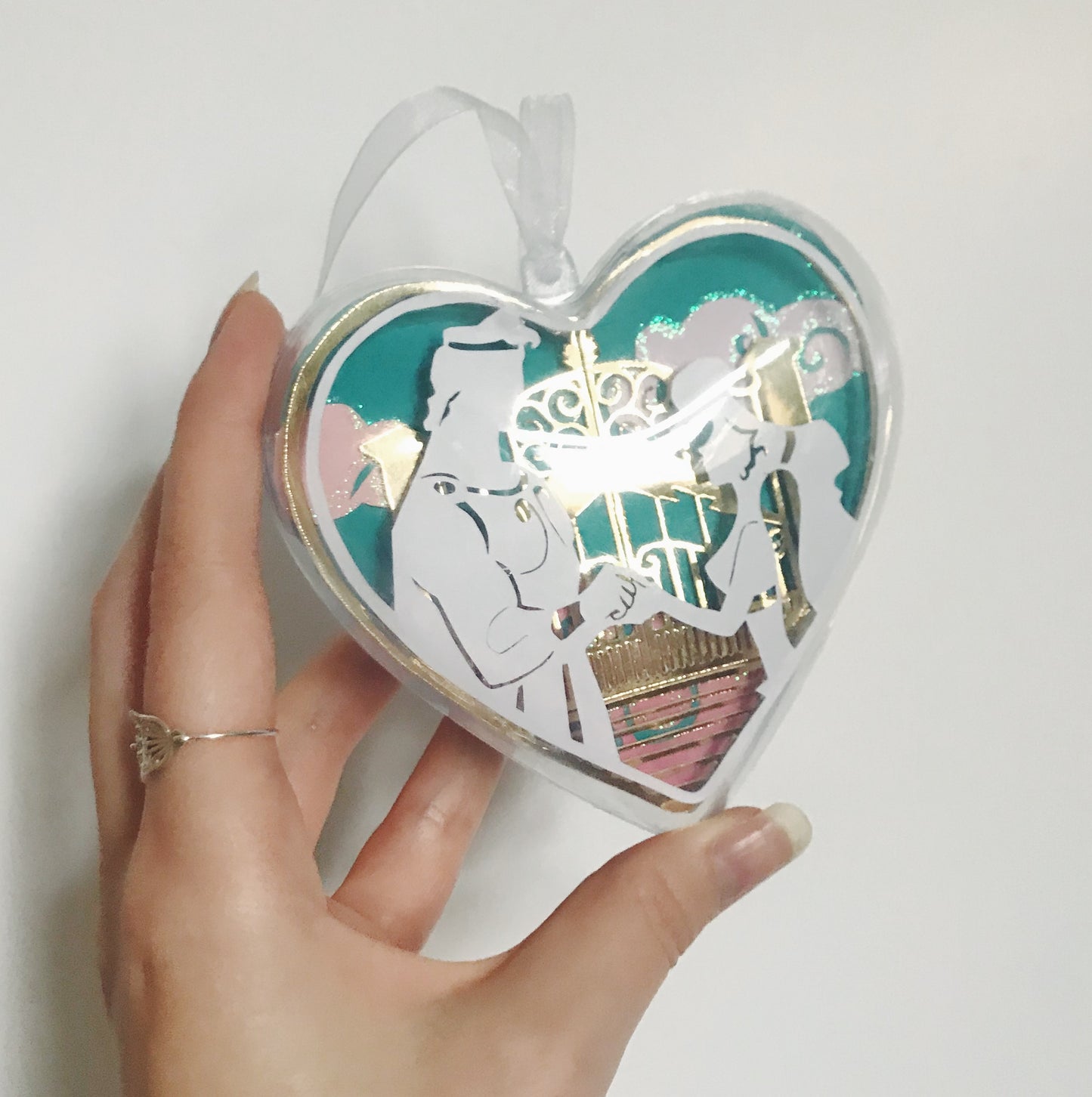 Hercules & Meg 10cm Heart