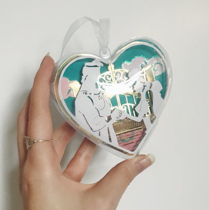 Hercules & Meg 10cm Heart