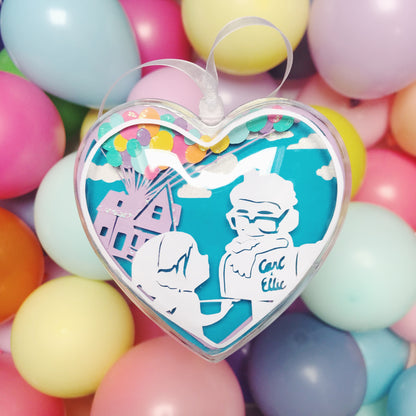 UP Ellie & Carl 10cm Heart