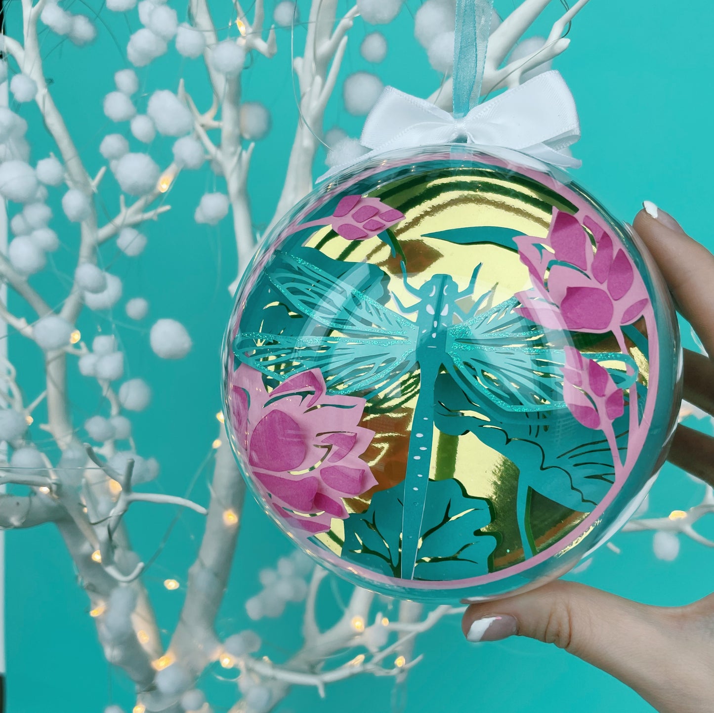 Dragonfly 12cm Bauble