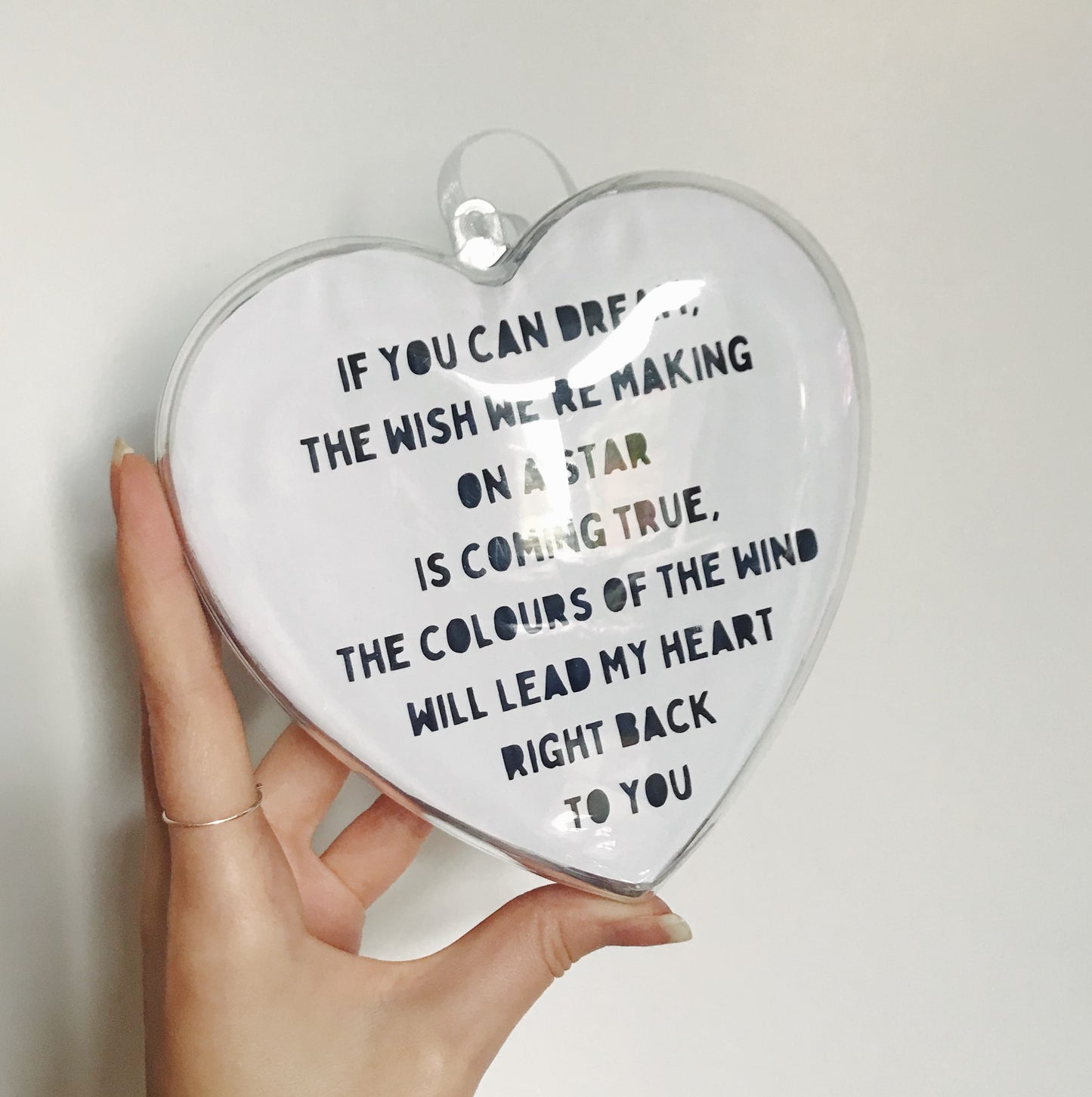 Space Blue 14cm DLP Castle Heart