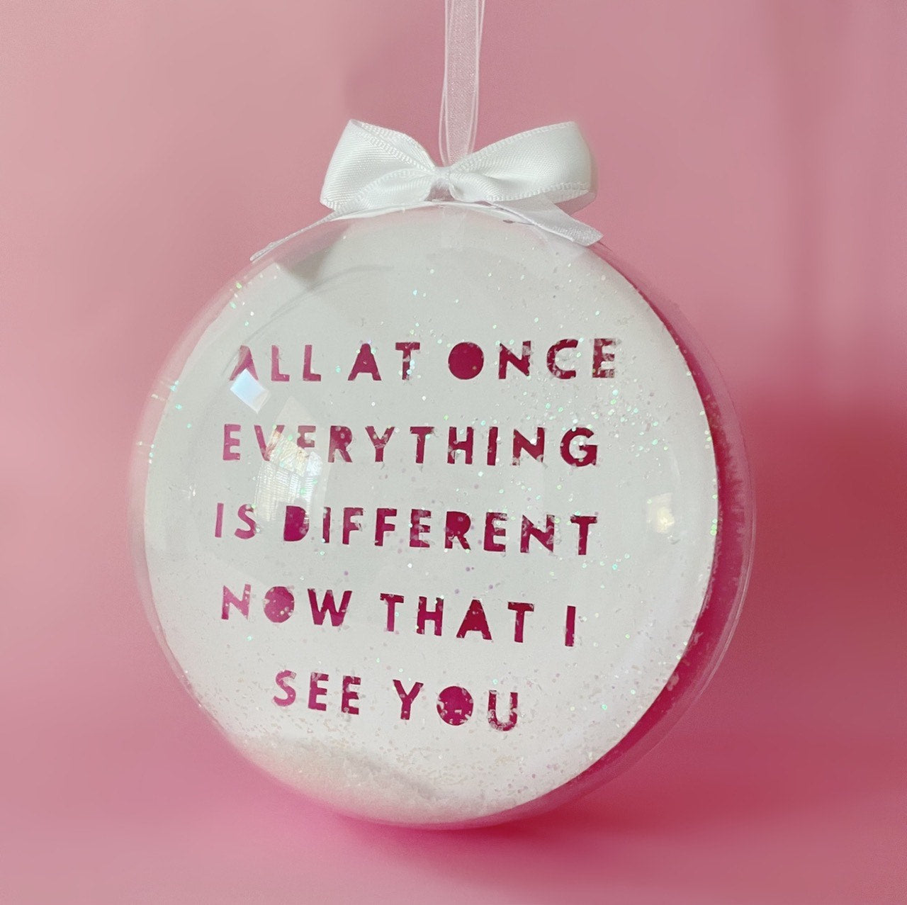 Flynn and Rapunzel Bauble